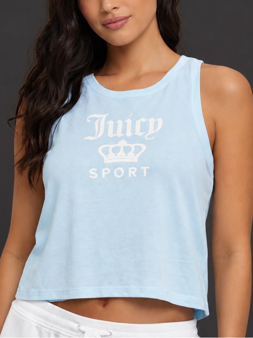 Juicy Sport Women's Light Blue Logo Tank Top